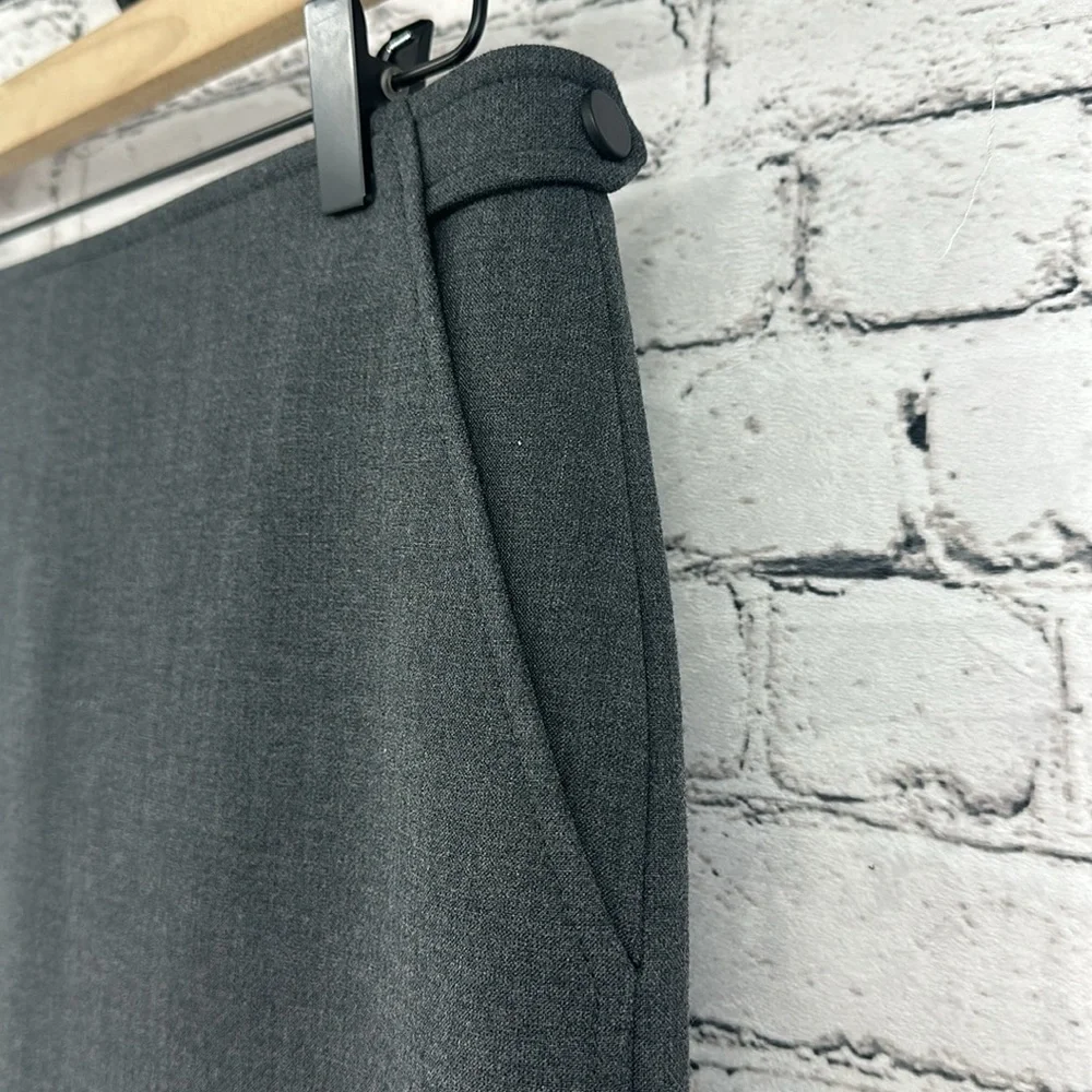 GERARD DAREL Pencil Skirt 40 Charcoal Gray NWOT